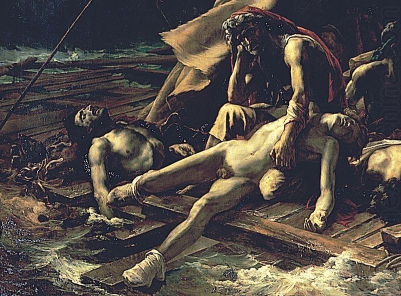Theodore Gericault Detail from The Raft of the Medusa china oil painting image